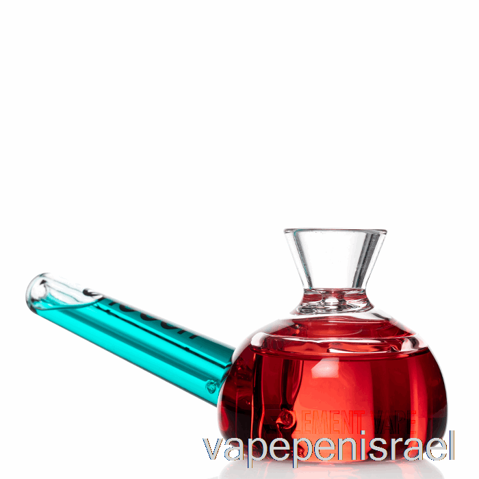 חד פעמי Vape Israel Cheech זכוכית כפולה לחמנייה להקפאה צינור יד אדום/כחול